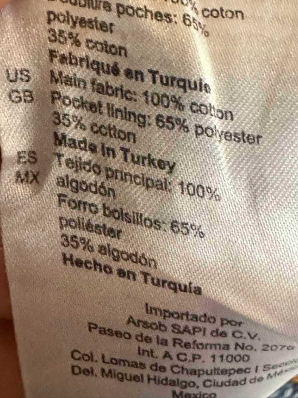 Sandro Metallic Silver & Denim Mini Skirt Size Small (1) Excellent Condition! - Picture 12 of 12